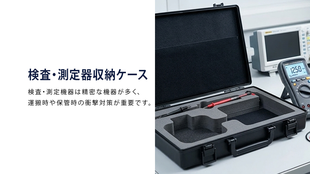 精密機器ケース・測定器収納ケースの製品紹介